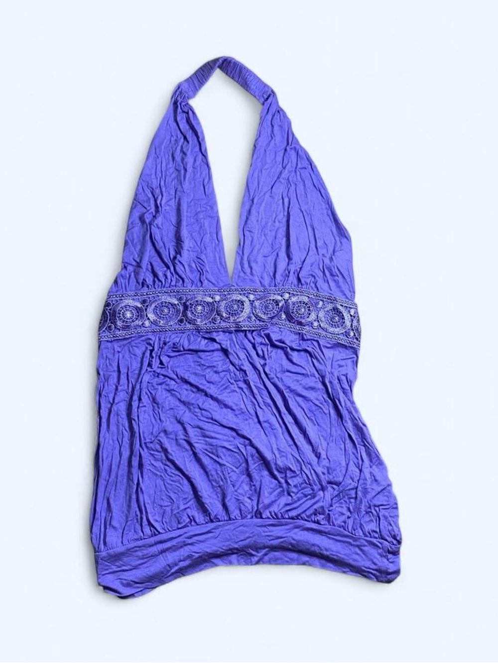 Urban Behavior Purple Halter Tank Top Going out top